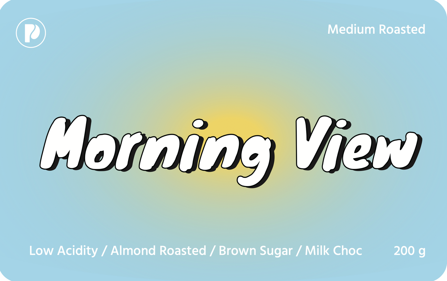Morning View : Espresso Roast : Medium